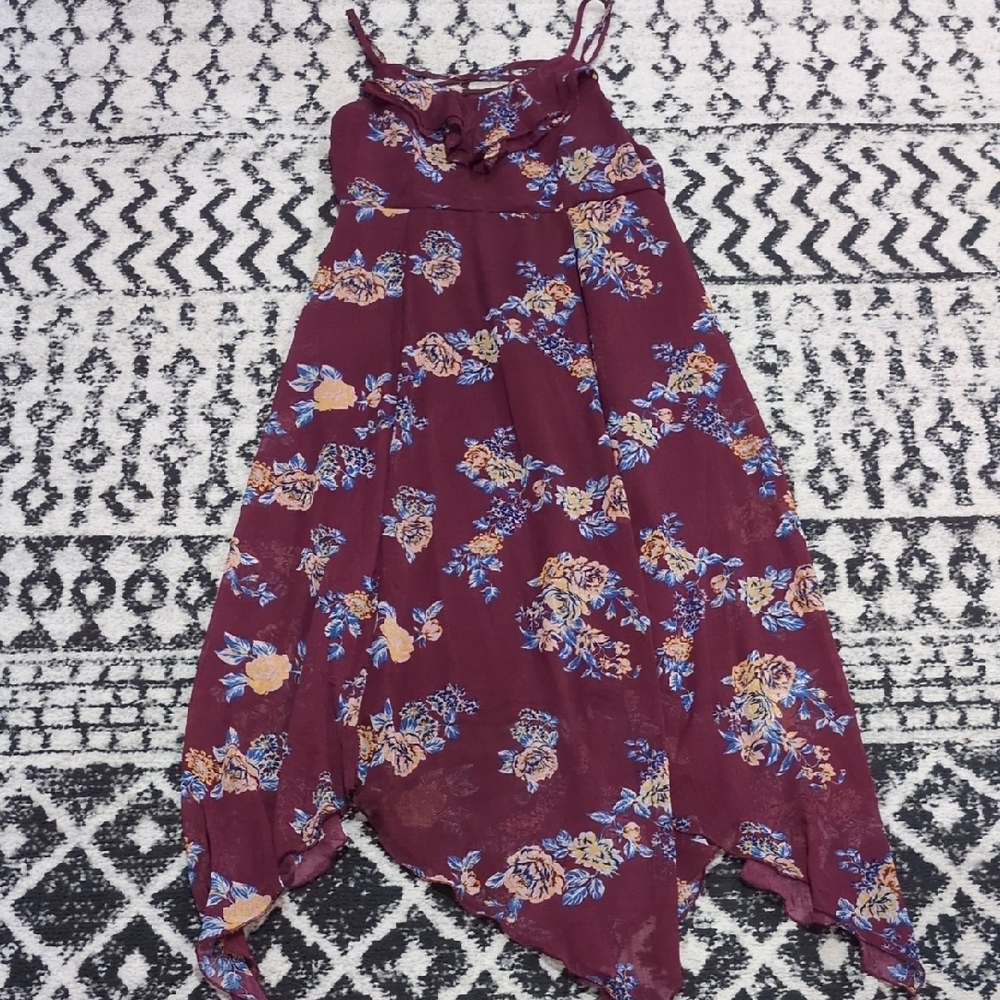Almost Famous Burgundy Dress